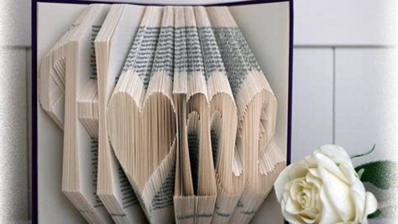 Unleash Your Creativity: Discover the Art of Book Folding with Our Free Patterns