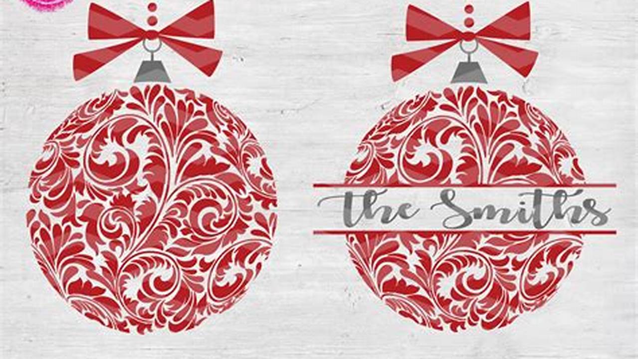 Unleash Your Creativity: Discover the Magic of Free Christmas Ornament SVG Files for Cricut