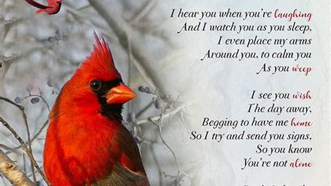 Dive into the World of Free Printable Cardinal Poems: A Guide for Educators