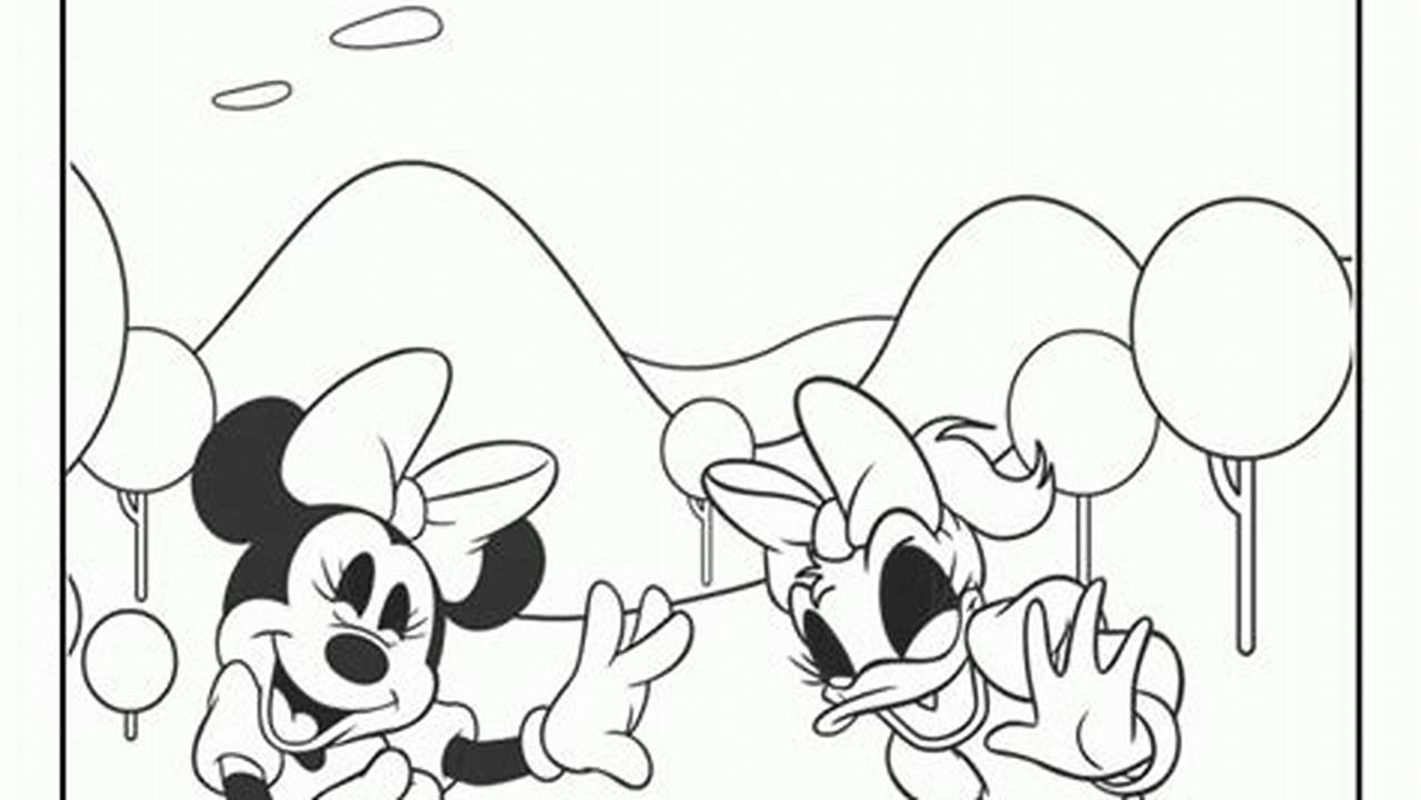 Unlock a World of Imagination: Discover Free Printable Mickey Mouse Clubhouse Coloring Pages