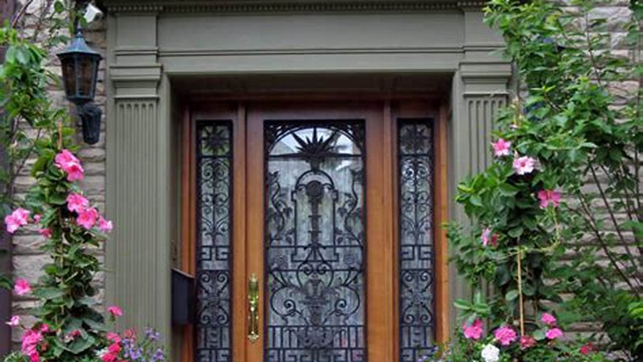 Unveiling the Secrets of Front Door Flowers: Transform Your Home's Entrance