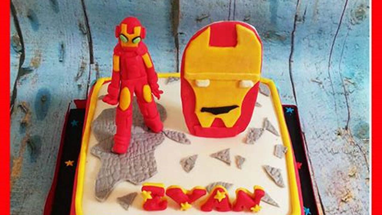 Kue Ulang Tahun Iron Man: Inspirasi Kreatif untuk Pesta yang Tak Terlupakan