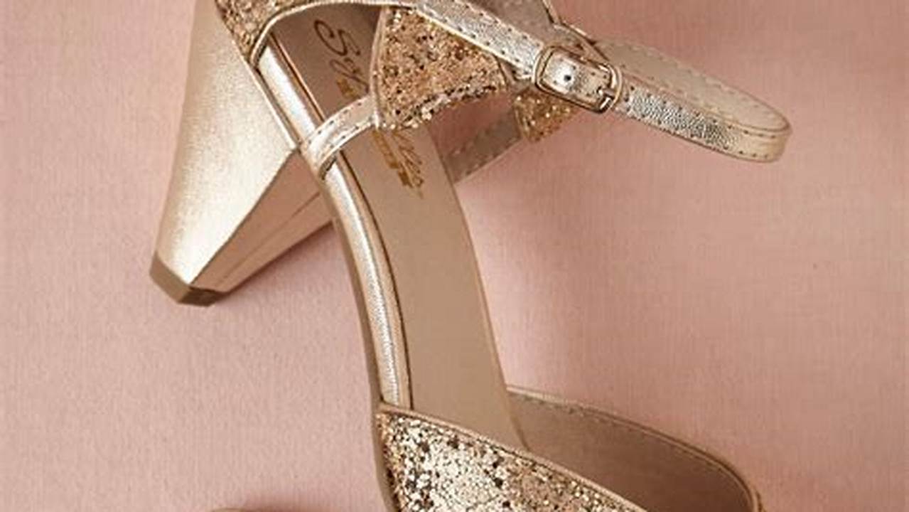 Golden Elegance: A Guide to Choosing Gold Wedding Shoes