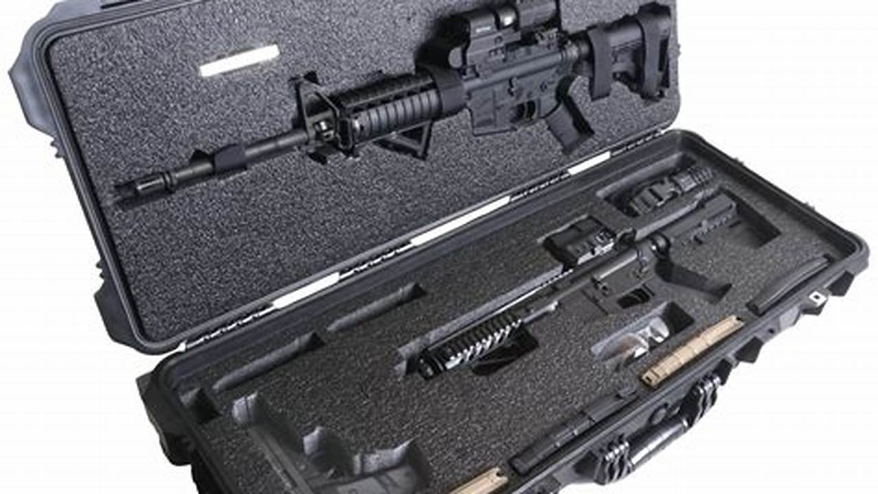 Unveiling the Ultimate Arsenal: Discover the Game-Changing Gun Case for AR-15