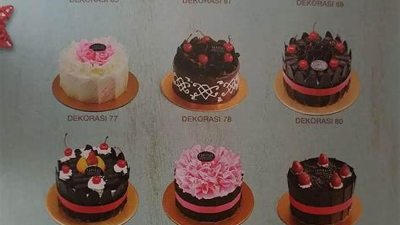 Temukan Rahasia Harga Kue Ulang Tahun Capital Bakery yang Menggiurkan