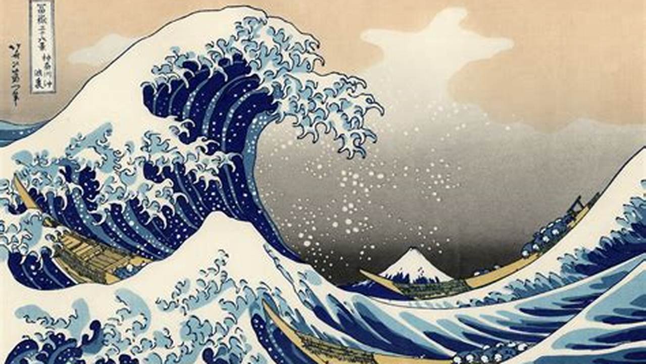 Unlock the Secrets of the Great Wave: Unveil High-Resolution Details and Hidden Meanings