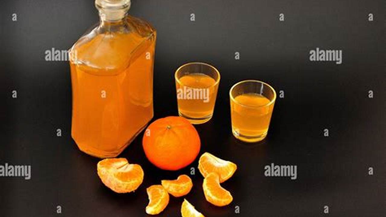 Resep Rahasia Minuman Keras Jeruk Keprok Buatan Sendiri yang Menggugah Selera