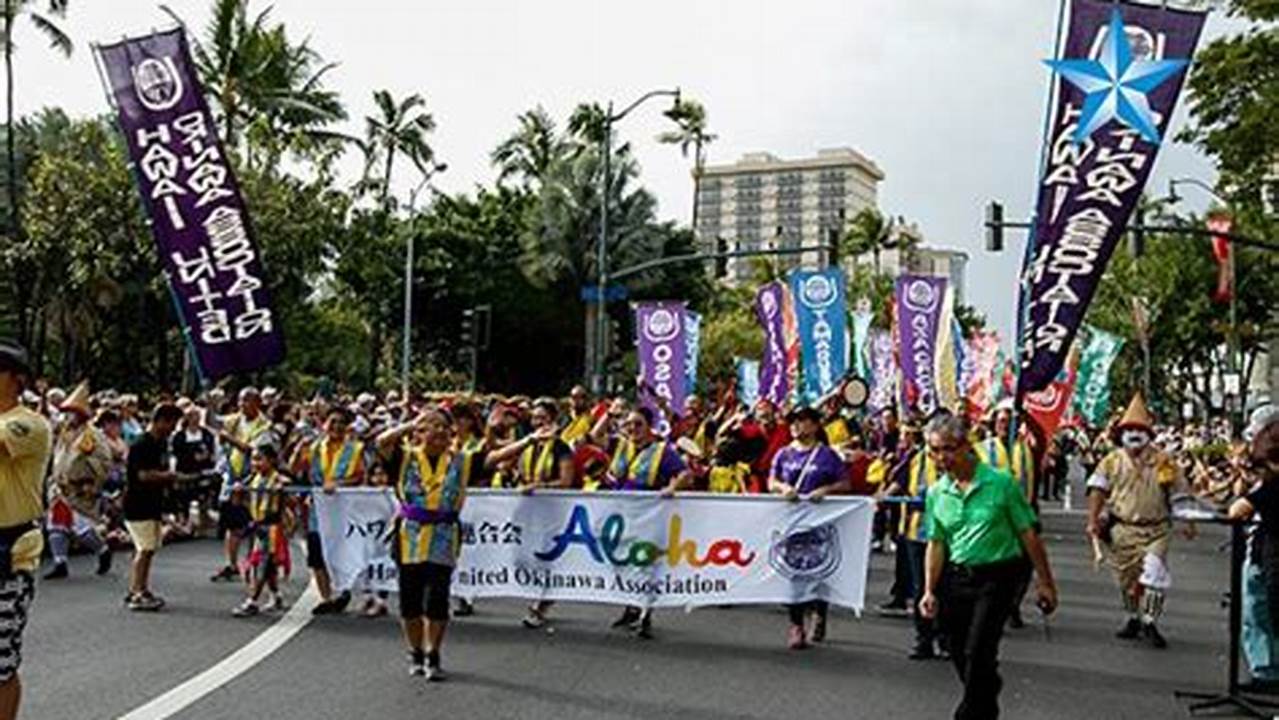Honolulu Festival Parade March 2024 Schedule