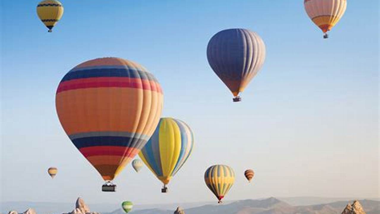 Hot Air Balloon Calendar 2024