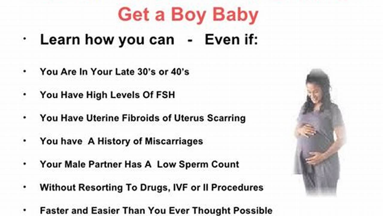 How to Get Pregnant with a Boy: A Comprehensive Guide