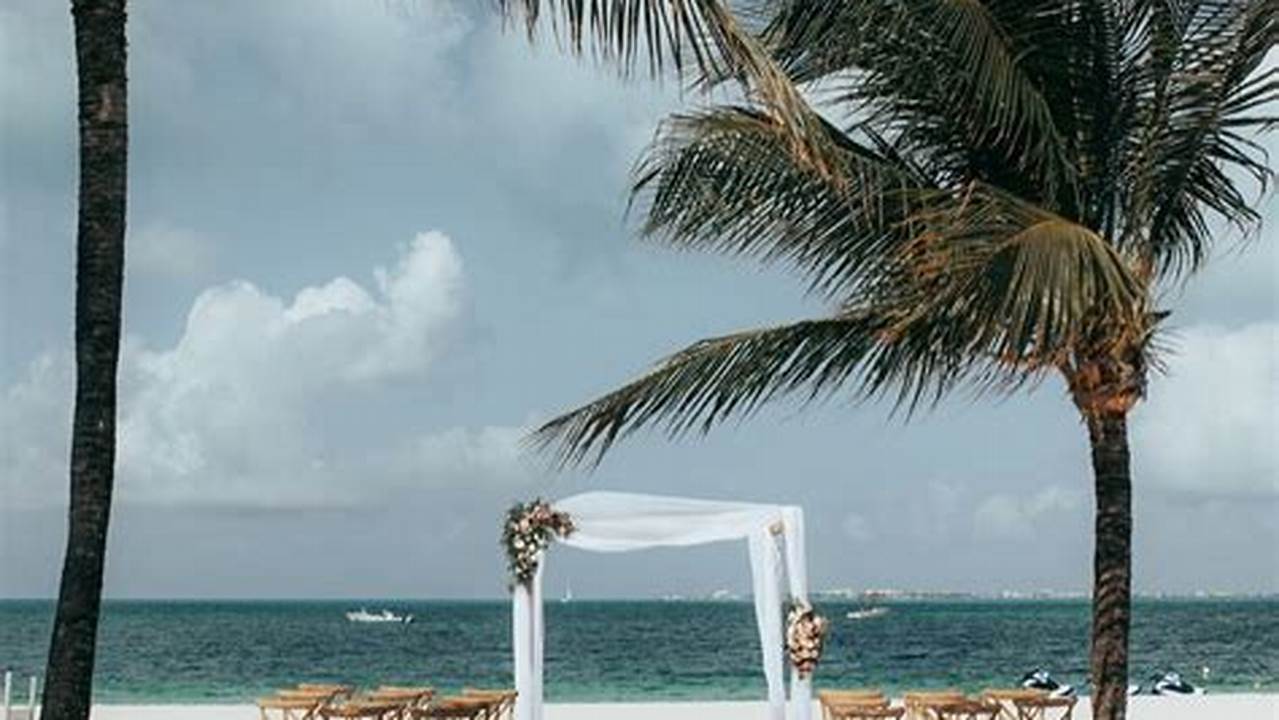 how much does a beach wedding cost
