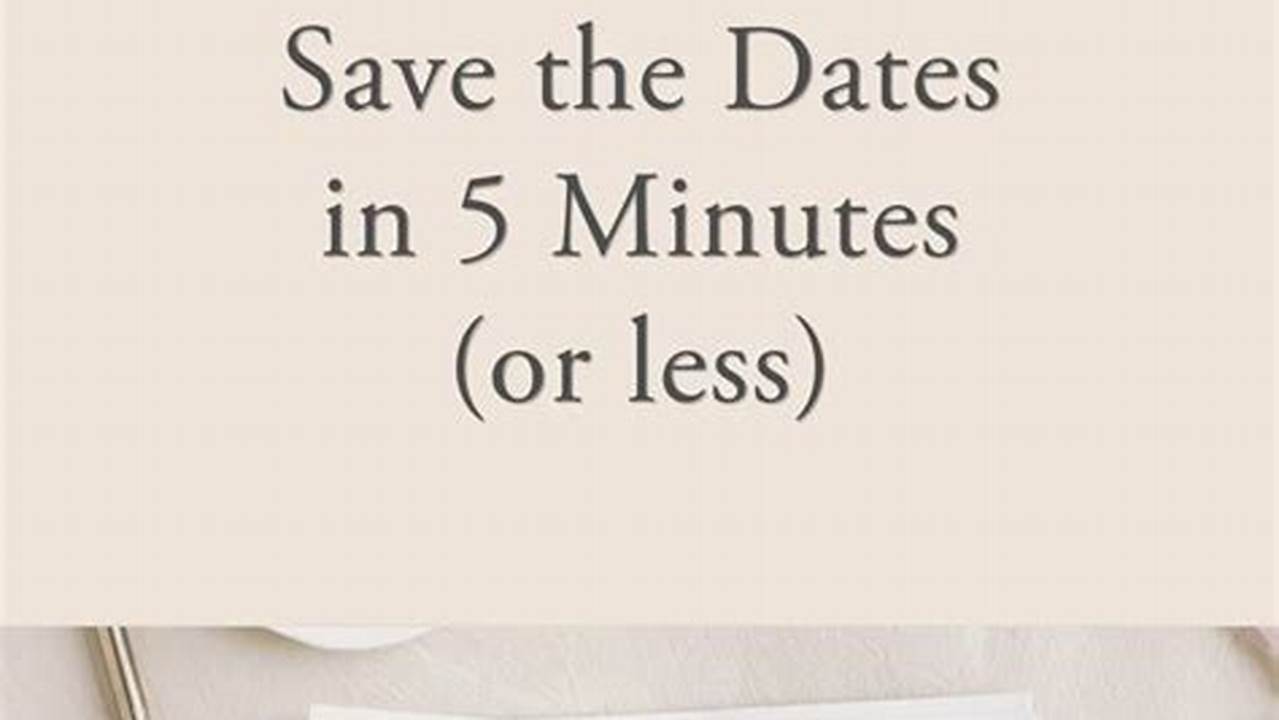 How to Address Save the Dates: A Guide for Wedding Etiquette
