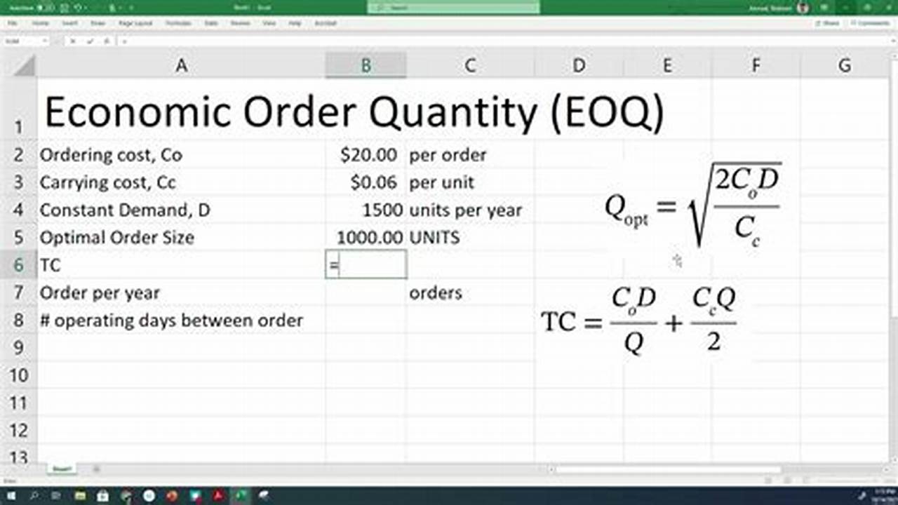 How to Calculate EOQ with Quantity Discounts: A Comprehensive Guide