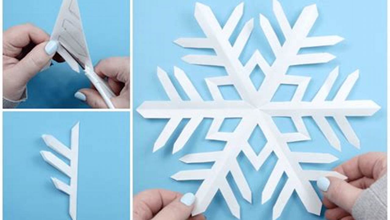 How to Make an Origami Snowflake