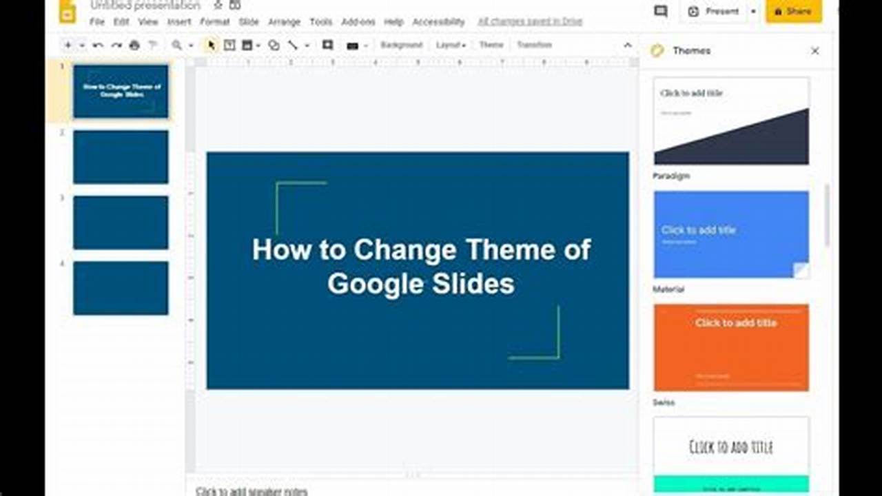 Unleash Stunning Presentations: Discover a World of Themes for Google Slides