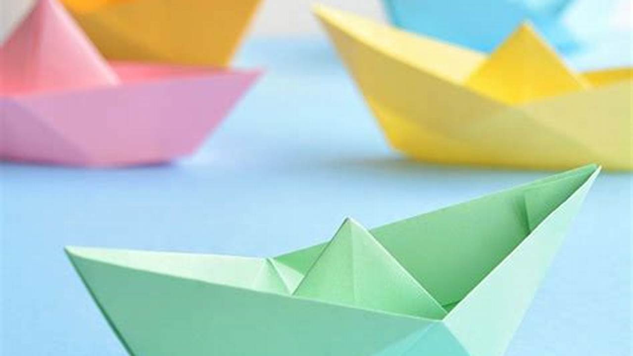 How to Make a Paper Boat Without Origami