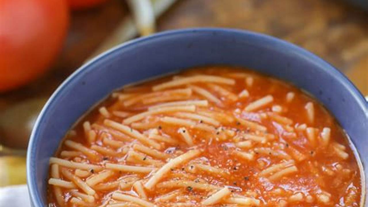 Uncover the Secrets of Fideo with Tomato Sauce: A Culinary Journey of Delectable Flavors