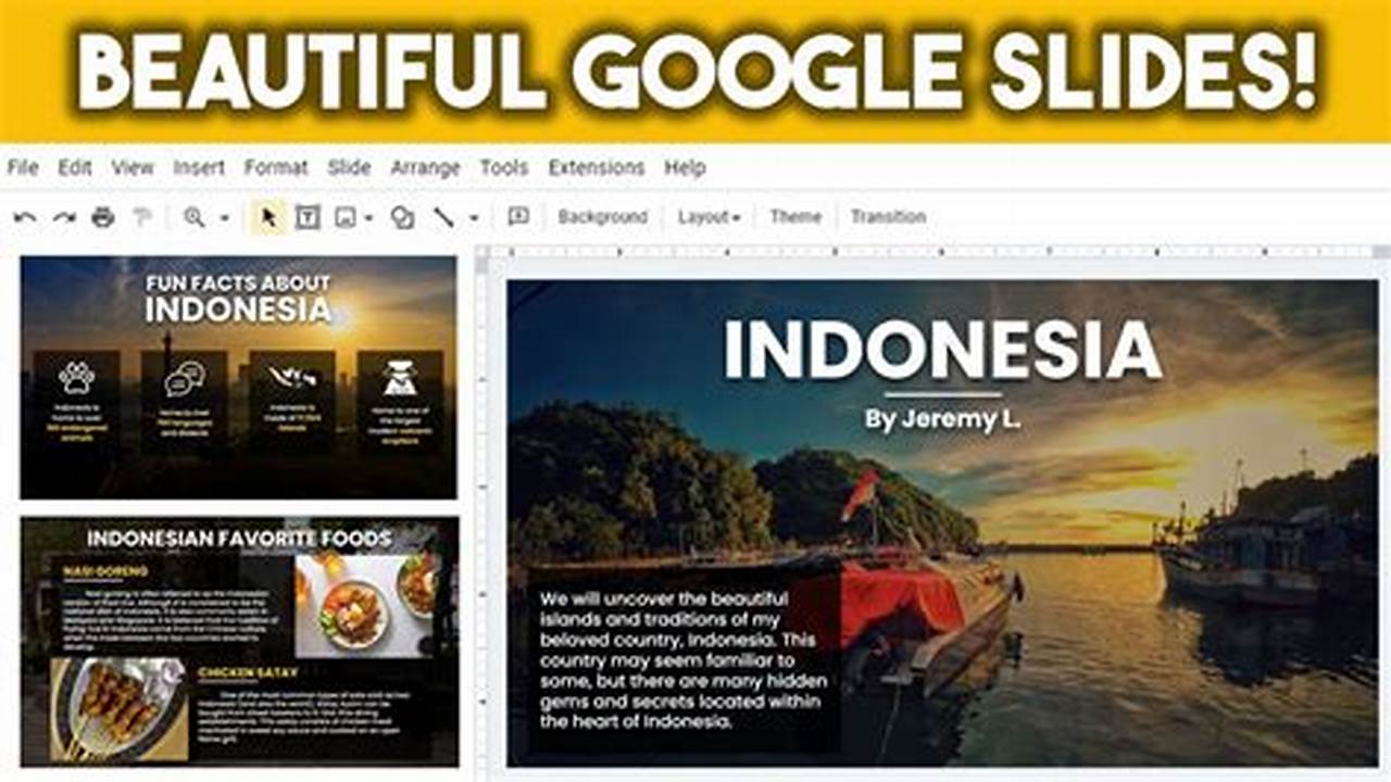 Unleash Your Creativity: Discover the Secrets to Making Google Slides Visually Stunning