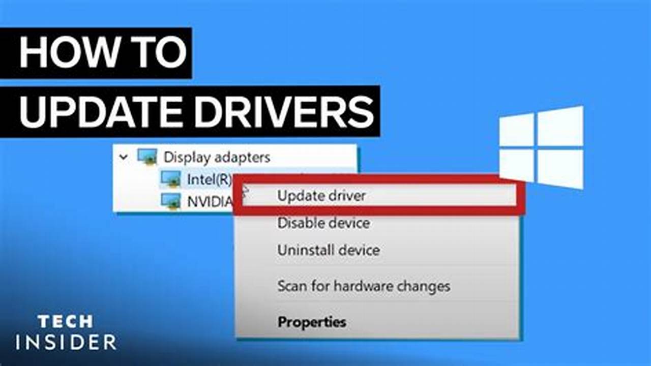 How to Update Your Drivers: A Comprehensive Guide