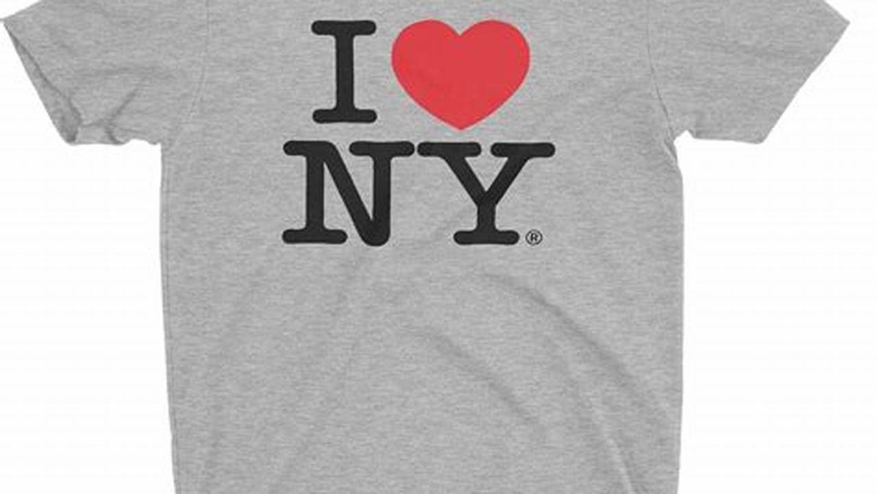 Uncover the Secrets of the Iconic "I Love New York" T-Shirt Font