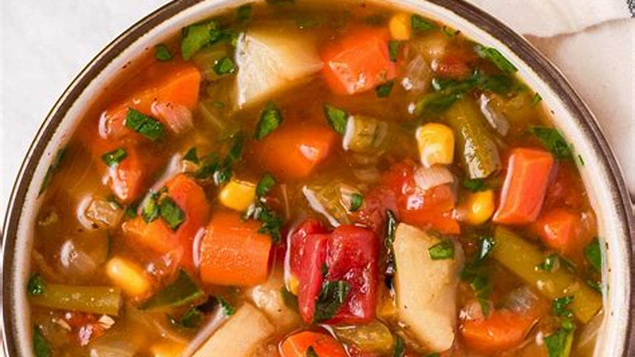 Discover the Secret to Effortless Vegetable Soup in Your Instant Pot