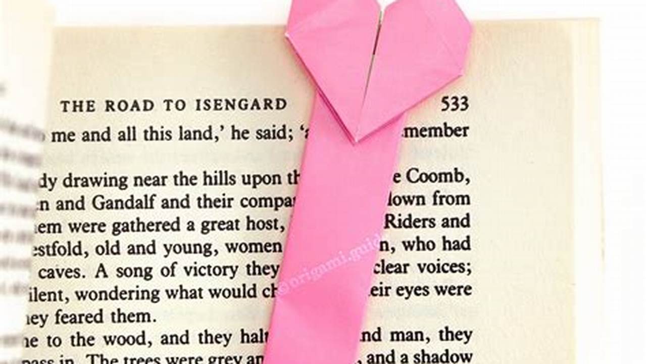 How to Make an Origami Heart Bookmark: A Step-by-Step Guide