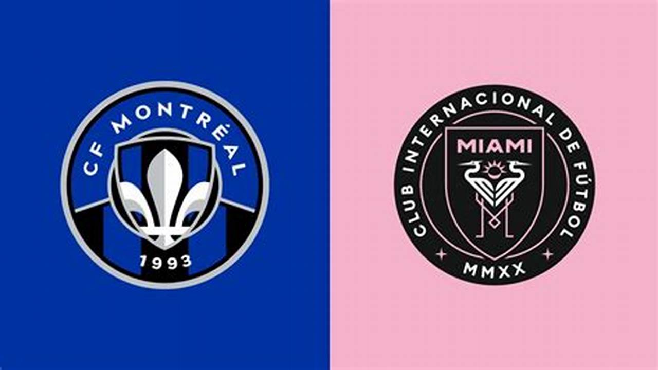 Breaking News: Inter Miami and CF Montral Set to Clash in High-Stakes Matchup