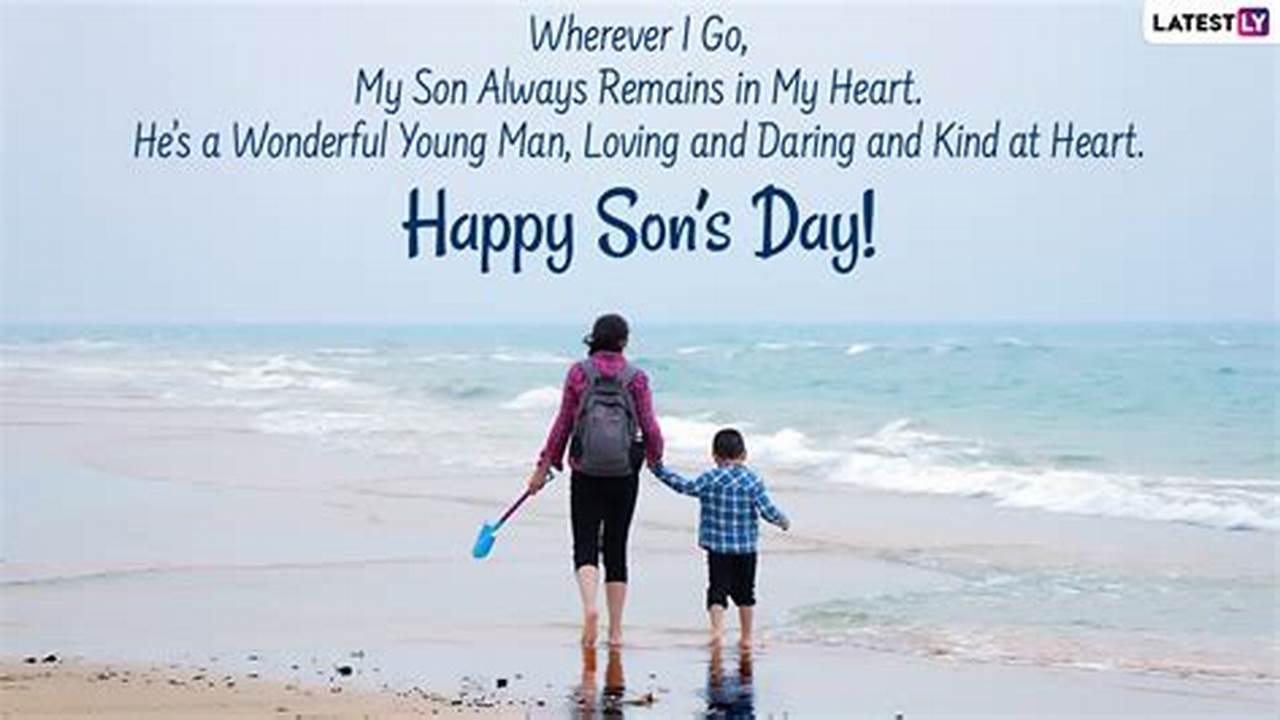 Is Today National Sons Day 2024