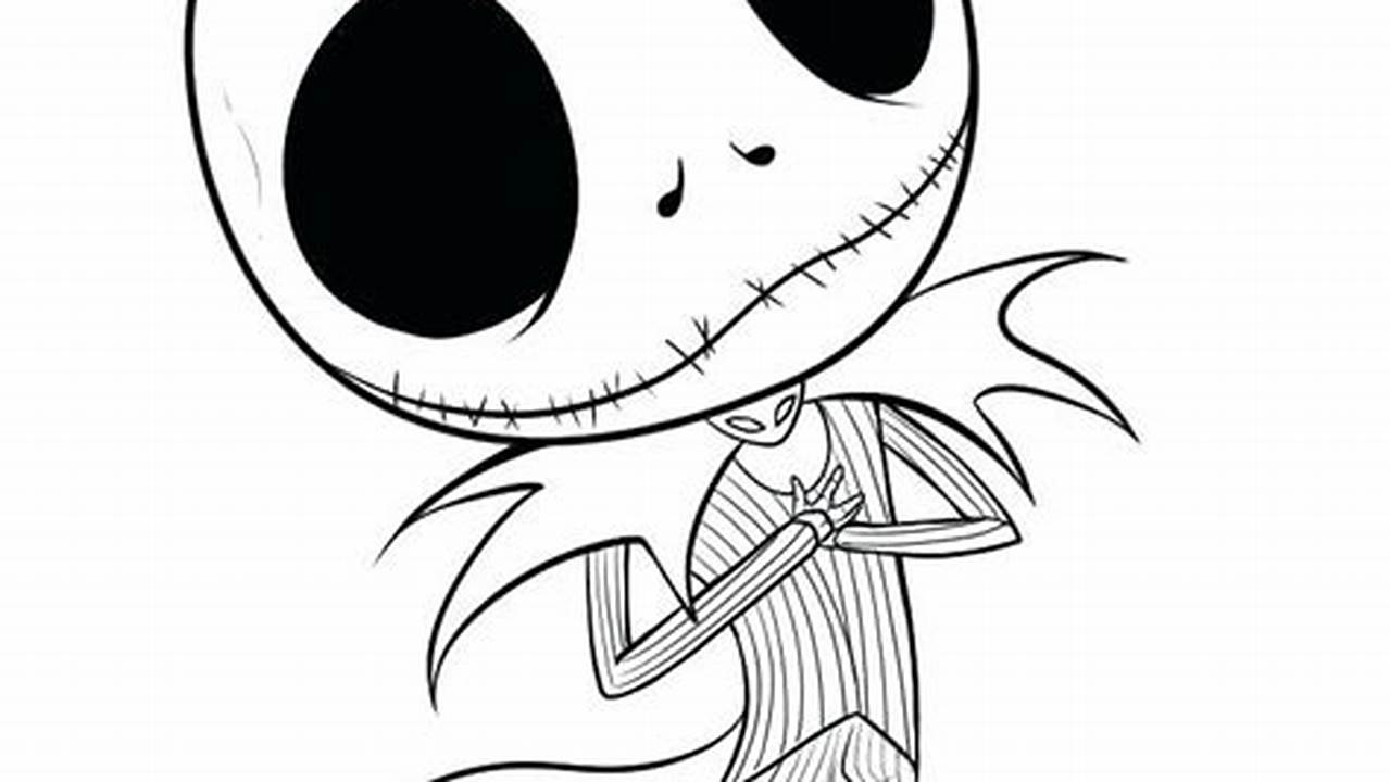 Jack Skellington Coloring Pages