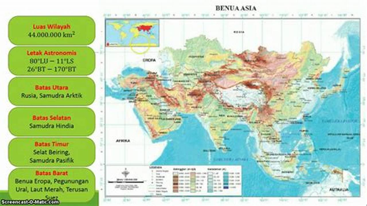 Panduan Lengkap Letak Geografis Benua Asia