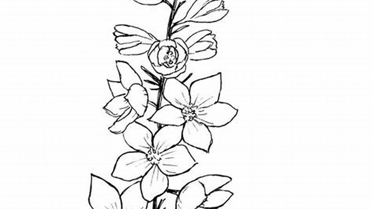 Discover the Meaning and Beauty of July Birth Flower Tattoos in Black and White