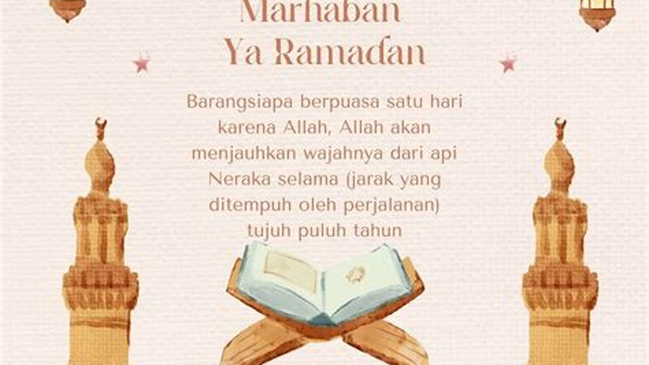 4 Kata Bijak Ramadhan Penuh Makna, Inspirasi Puasa Anda!