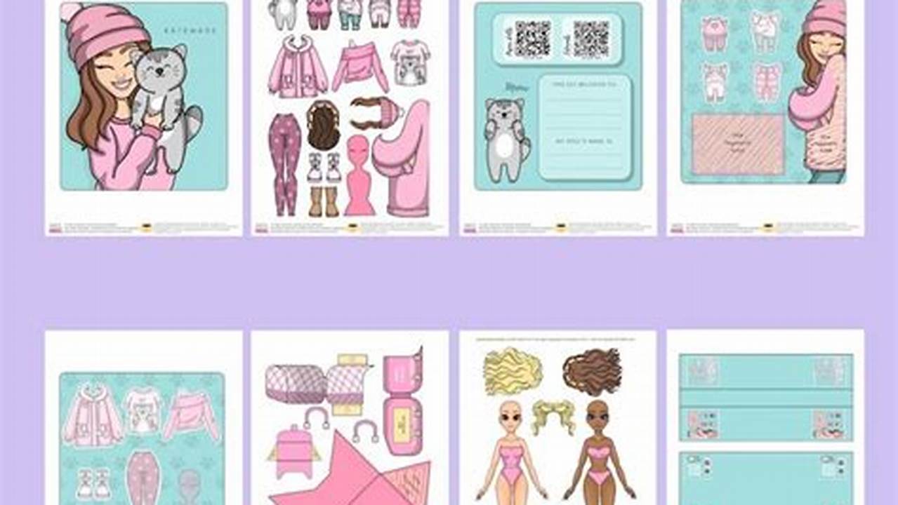 How to Use Kate Made Paper Doll PDFs in the Classroom