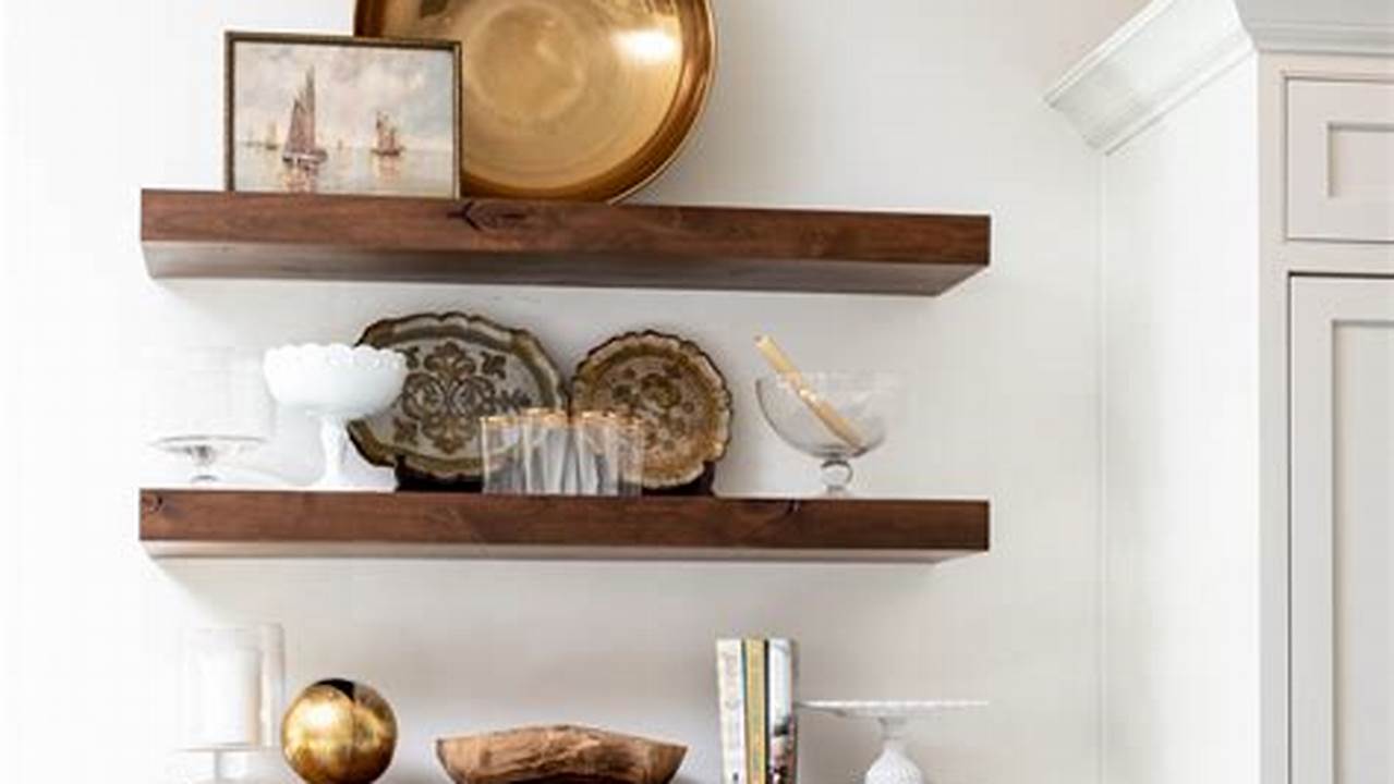Unleash the Secrets of Kitchen Floating Shelves: Discover Endless Possibilities
