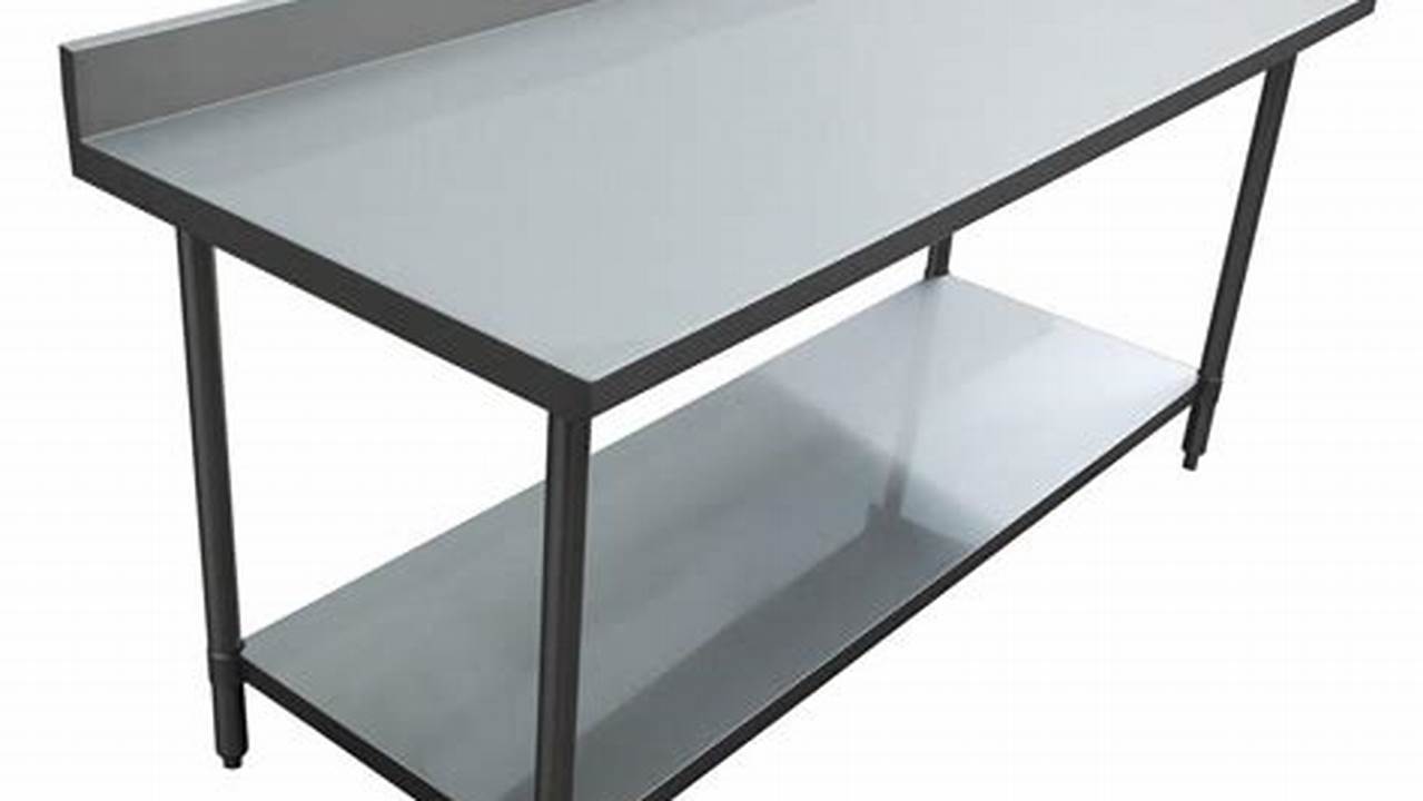 Enjoying the Durability and Style of a Kitchen Table with Stainless Steel Top