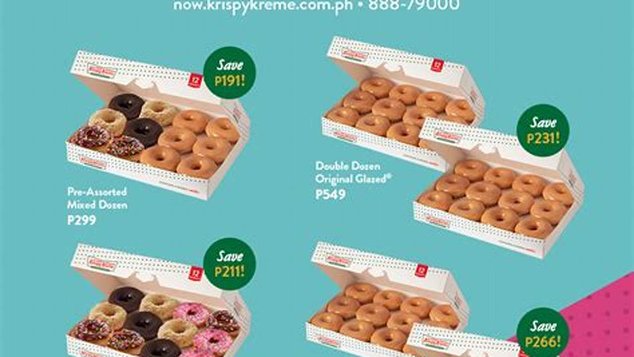 Krispy Kreme Promo 2024