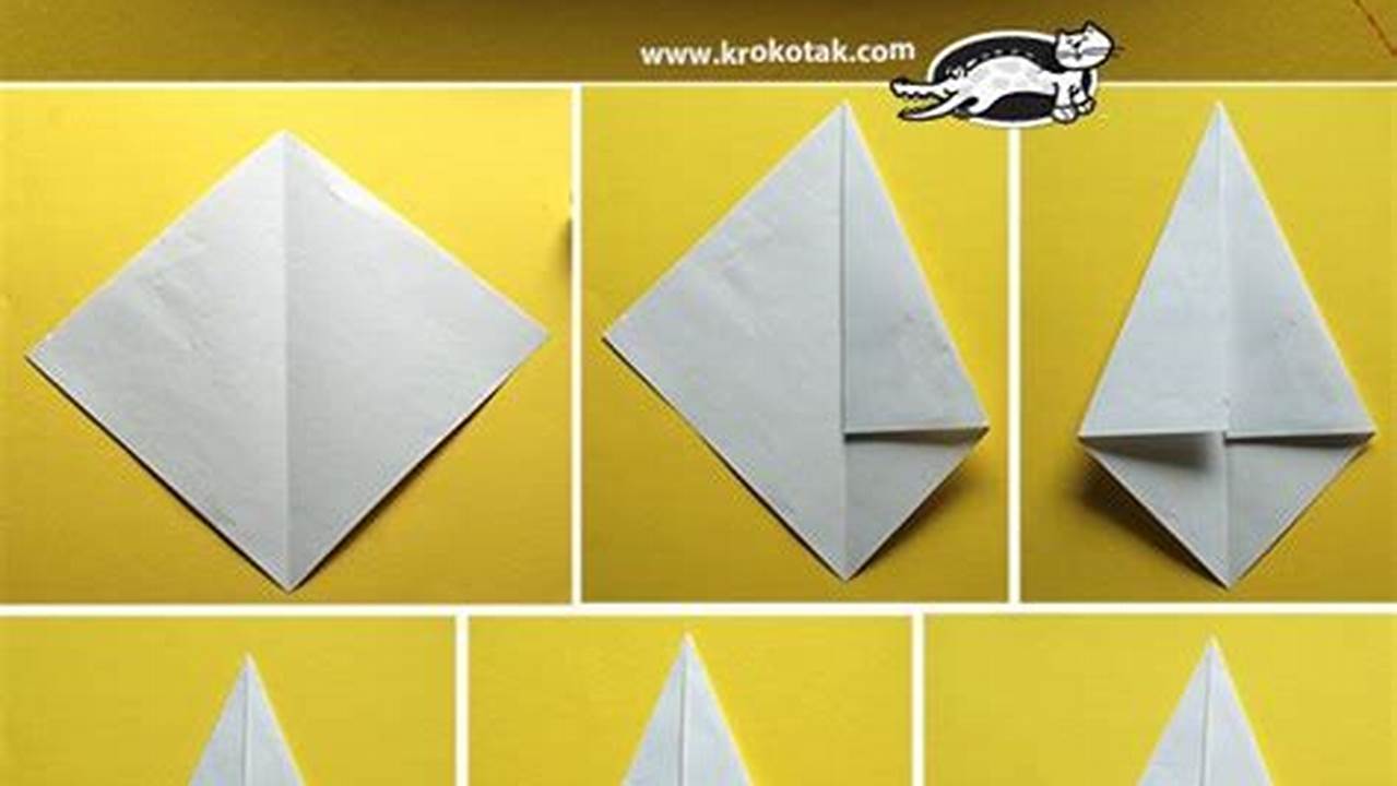 Krokotak Origami Boat: A Fun and Easy Papercraft Project
