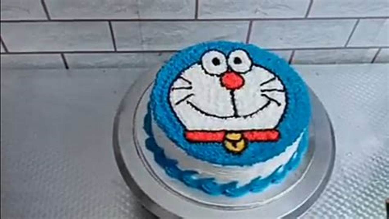 Resep Rahasia Kue Tart Tema Doraemon yang Wajib Kamu Ketahui