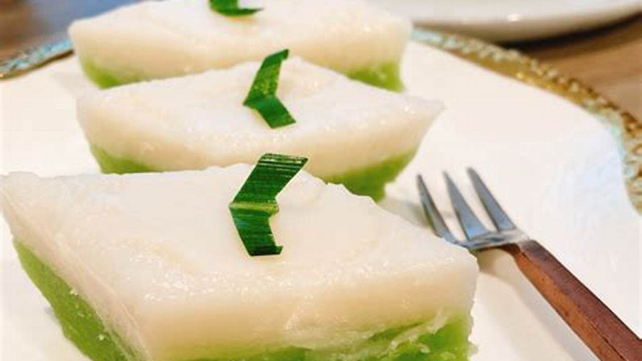 Resep Kue Talam Pandan: Panduan Lengkap dan Rahasia Kelezatan