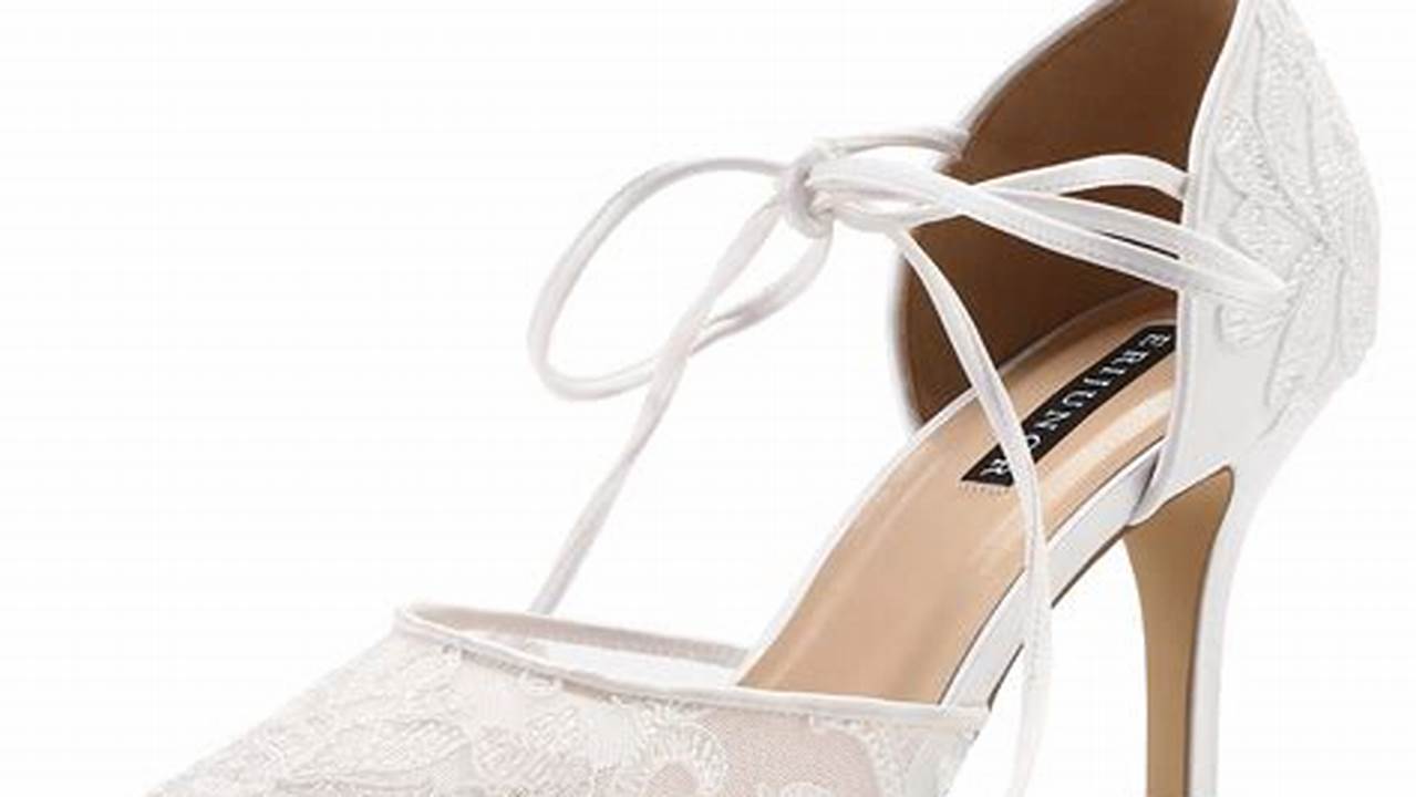 Enchanting Lace Wedding Shoes: A Guide to Timeless Elegance
