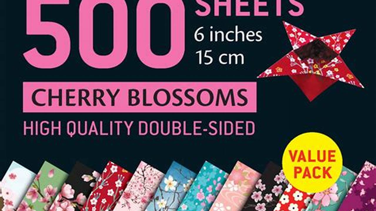 Where to Find Large Origami Paper Near You: A Comprehensive Guide