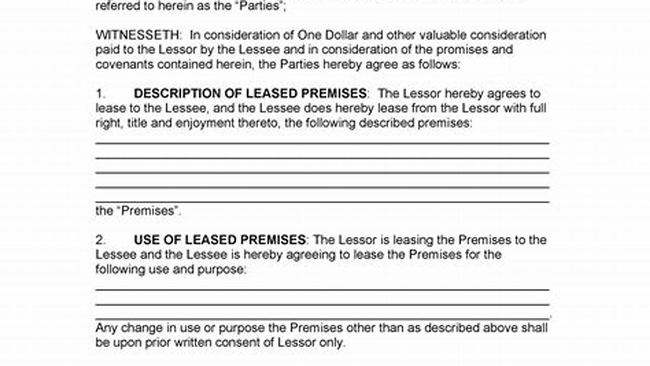 Definitive Guide: Understanding and Crafting a Comprehensive Leasing Agreement Template