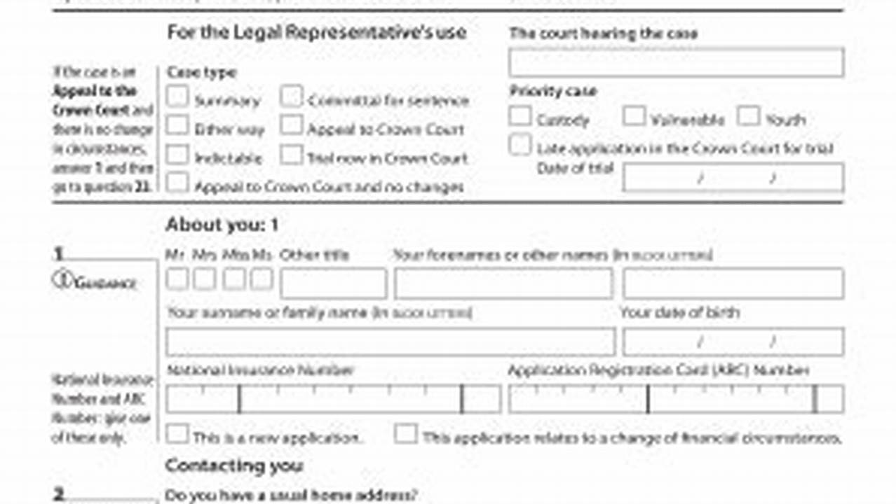 Easy Guide to Completing the Legal Aid Application Form WA