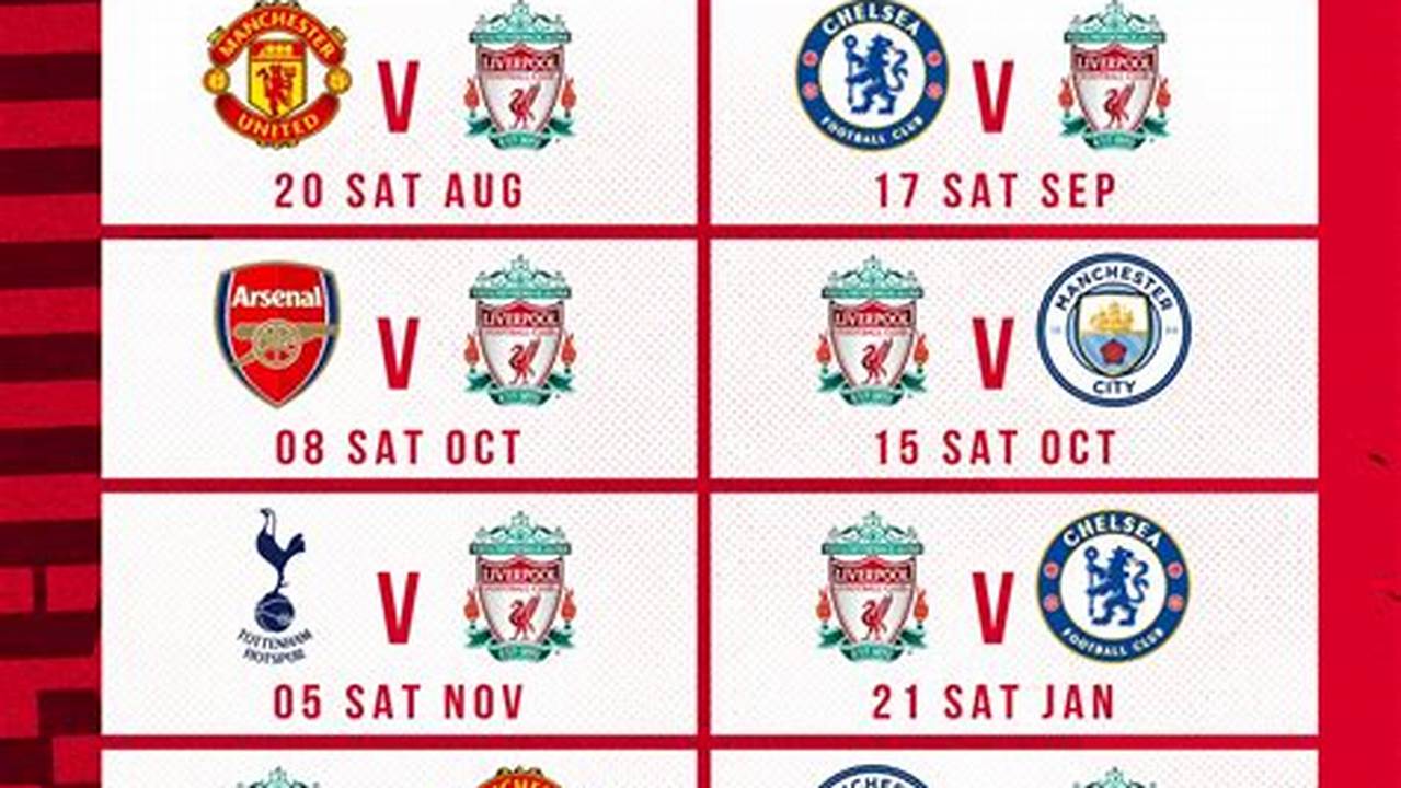 Breaking: Liverpool's Latest Fixtures Revealed!