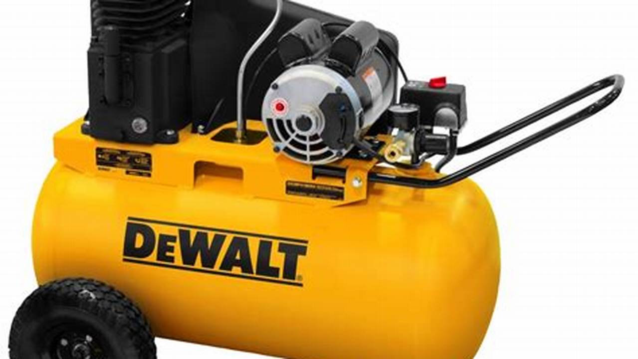 Unleash the Power: Discover the Secrets of Lowe's Air Compressors