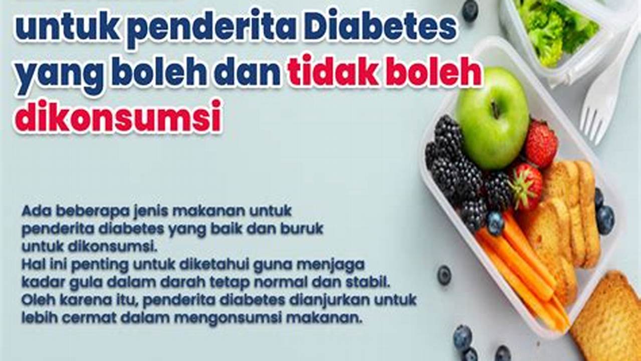 Rahasia Terungkap: Makanan Pantangan Diabetes yang Wajib Diketahui