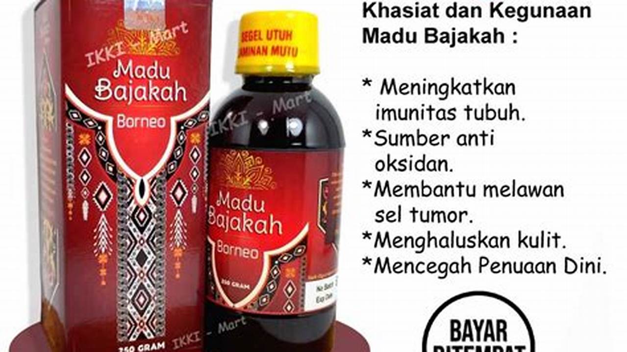 Manfaat Madu Bajakah Borneo yang Jarang Diketahui