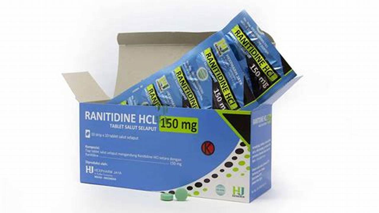 Temukan 6 Manfaat Ranitidine HCL 150 mg yang Jarang Diketahui