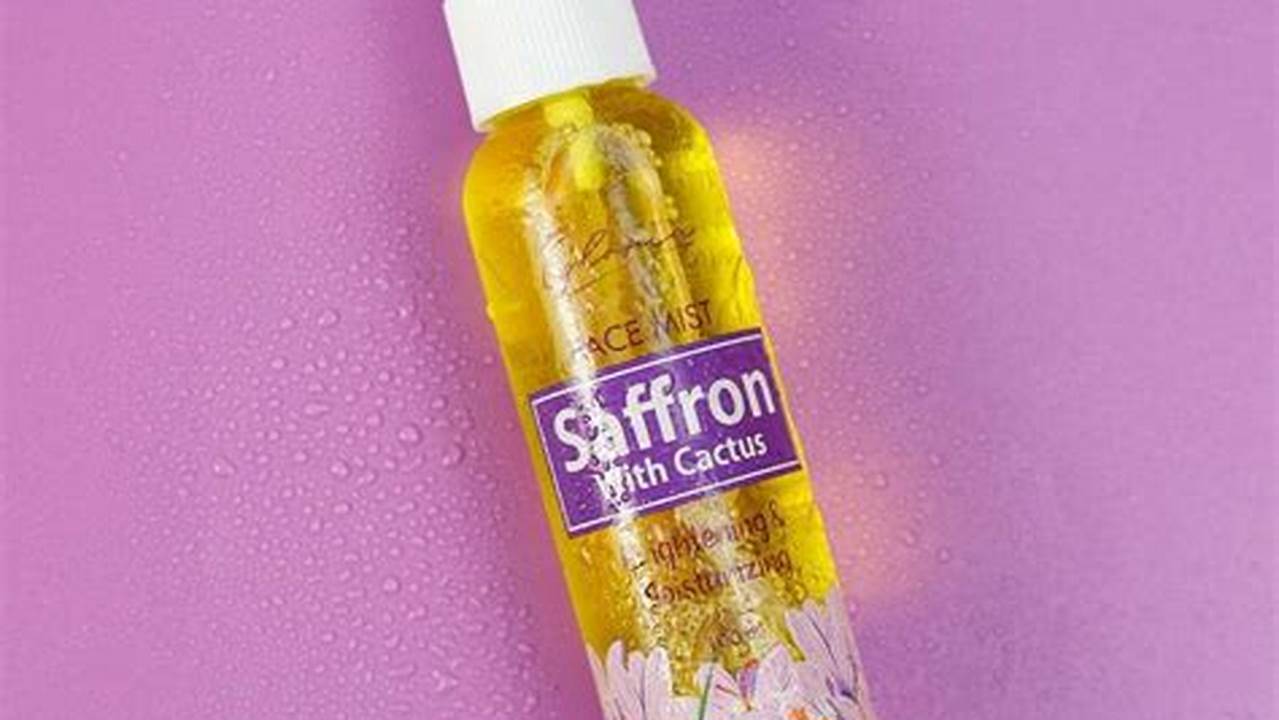 Manfaat Saffron Face Mist yang Perlu Kamu Ketahui