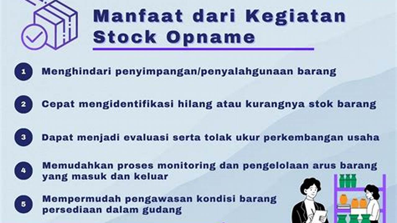Manfaat Stock Opname yang Perlu Anda Tahu